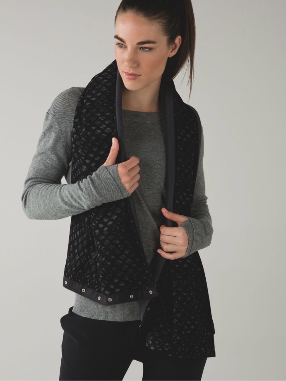 Lululemon Vinyasa Scarf *Fleece Limited Edition NWT SLAP/DSLT